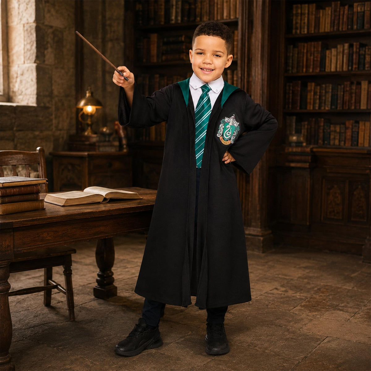 Harry Potter House Slytherin Child Costume Robes