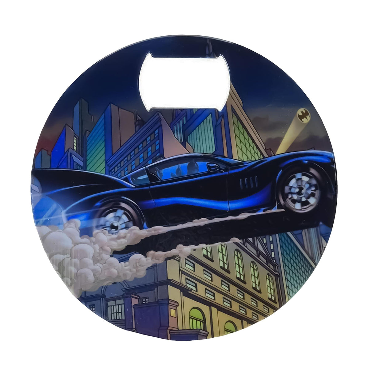 DC Comics Batman Batmobile Coaster Bottle Opener