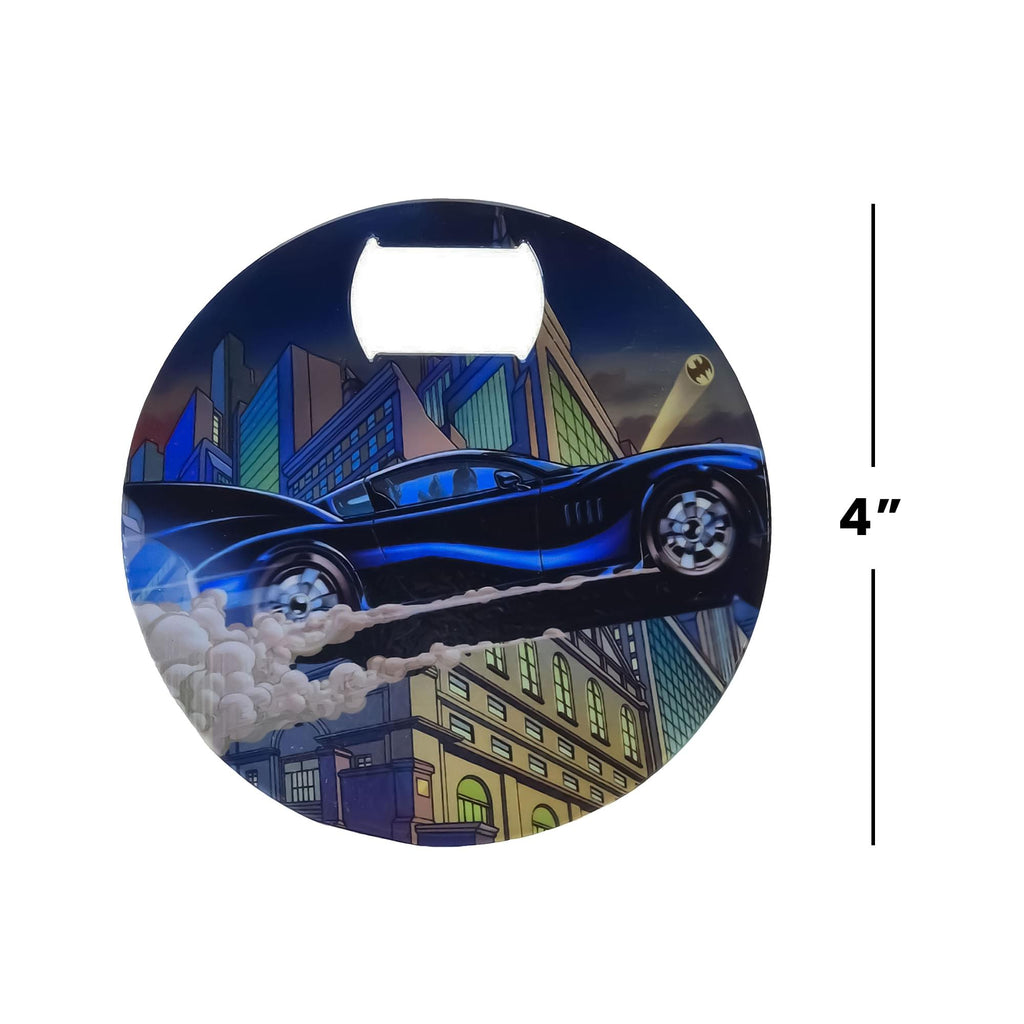 DC Comics Batman Batmobile Coaster Bottle Opener