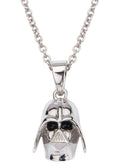 Star Wars Darth Vader 18" Sterling Silver 3D Pendant Necklace