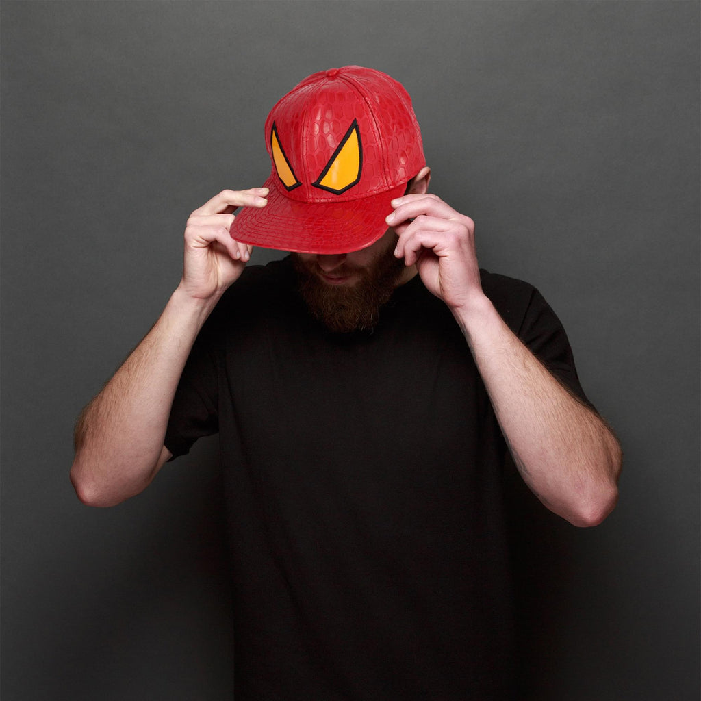 The Amazing Spider-Man Men's Snapback Red Cap