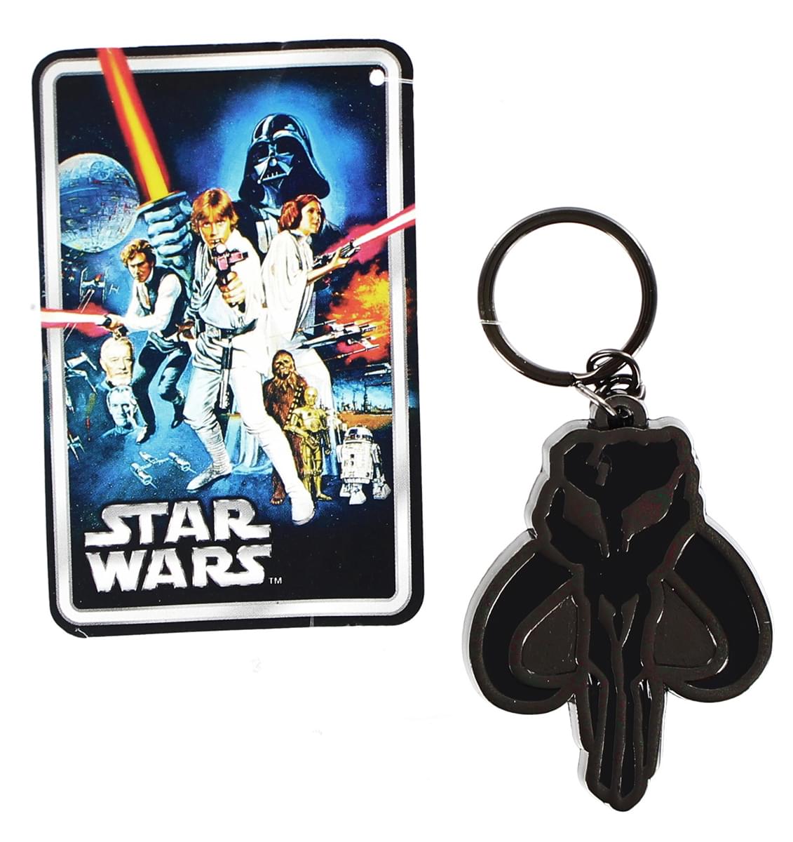 Star Wars Mandalorian Logo Metal Key Ring