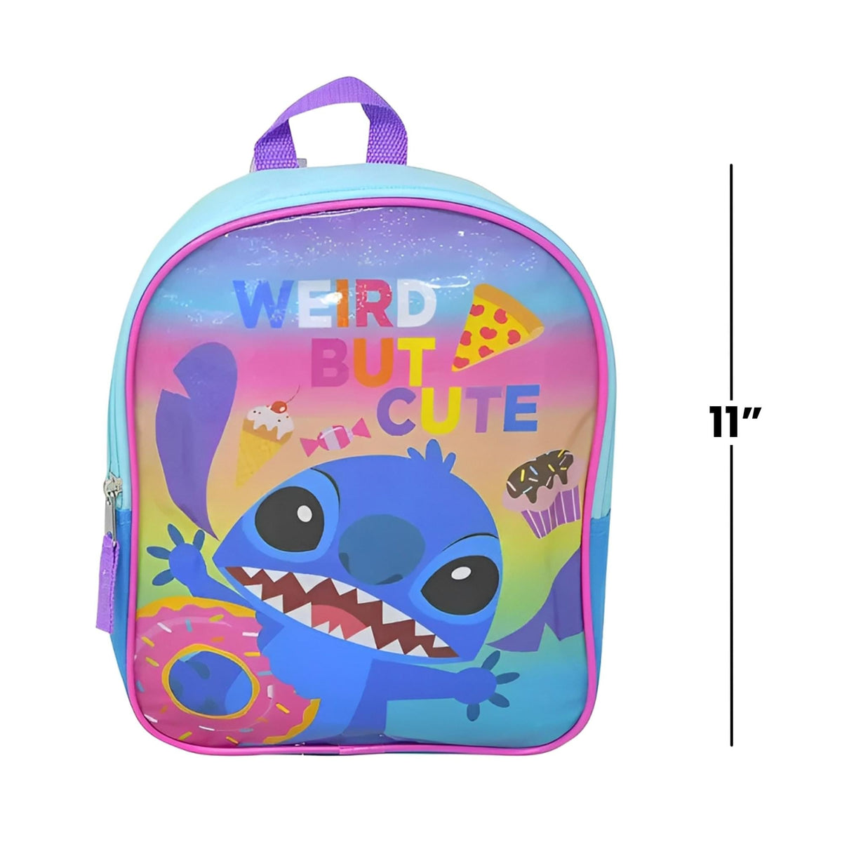 Disney Lilo and Stitch Weird But Cute 11 Inch Mini Backpack