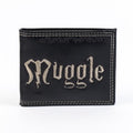 Harry Potter Muggle Black Bifold Wallet
