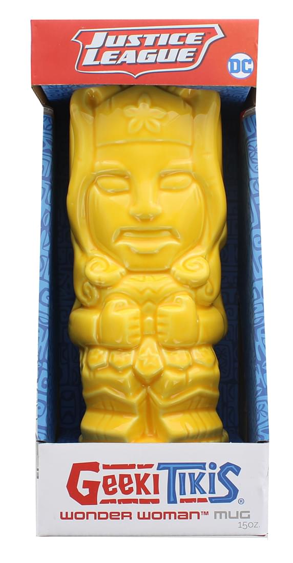 Geeki Tikis DC Comics Wonder Woman Ceramic Mug | Holds 15 Ounces