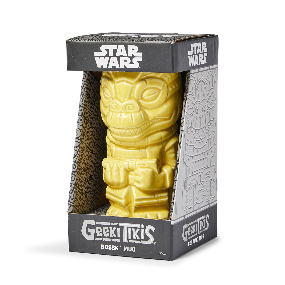Geeki Tikis Star Wars Bossk Mug | Ceramic Tiki Style Cup | Holds 20 Ounces