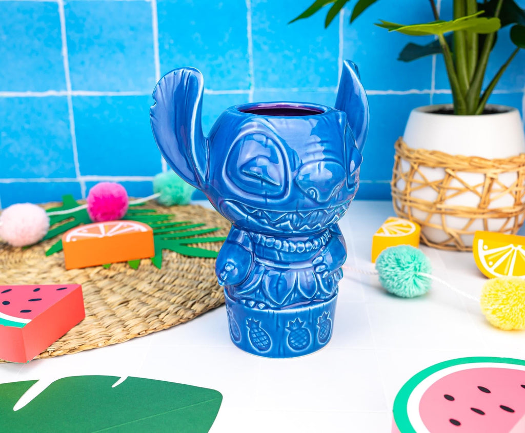 Geeki Tikis Disney Lilo & Stitch Hula Stitch Ceramic Mug | Holds 20 Ounces