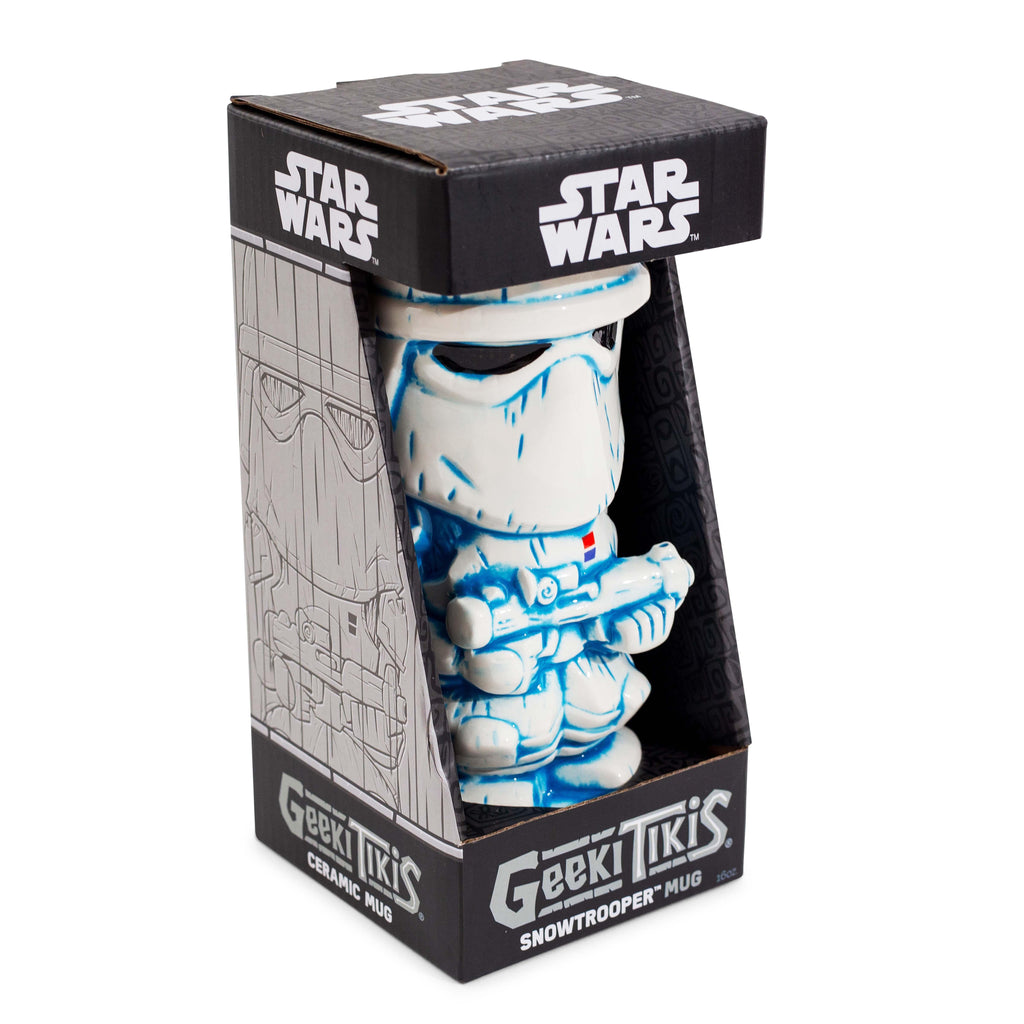 Geeki Tikis Star Wars Snowtrooper Ceramic Mug | Holds 16 Ounces