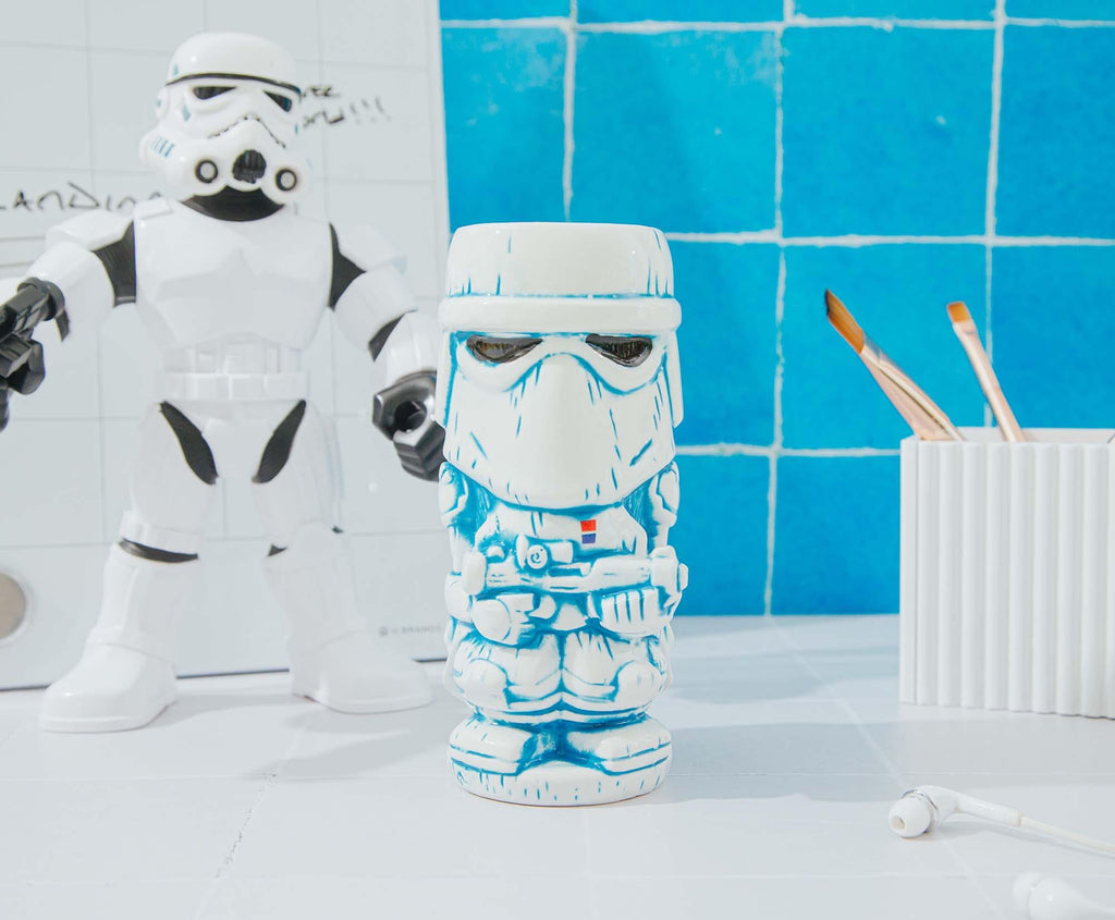 Geeki Tikis Star Wars Snowtrooper Ceramic Mug | Holds 16 Ounces