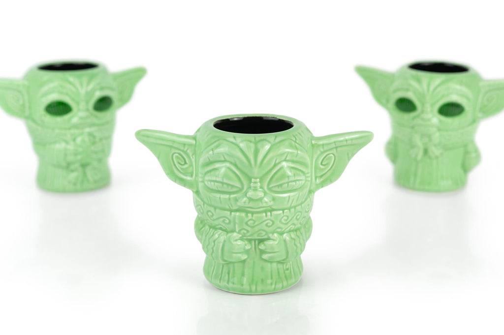 Geeki Tikis Star Wars Mandalorian The Child Mini Muglets | Set of 3 | 2.5 Ounces