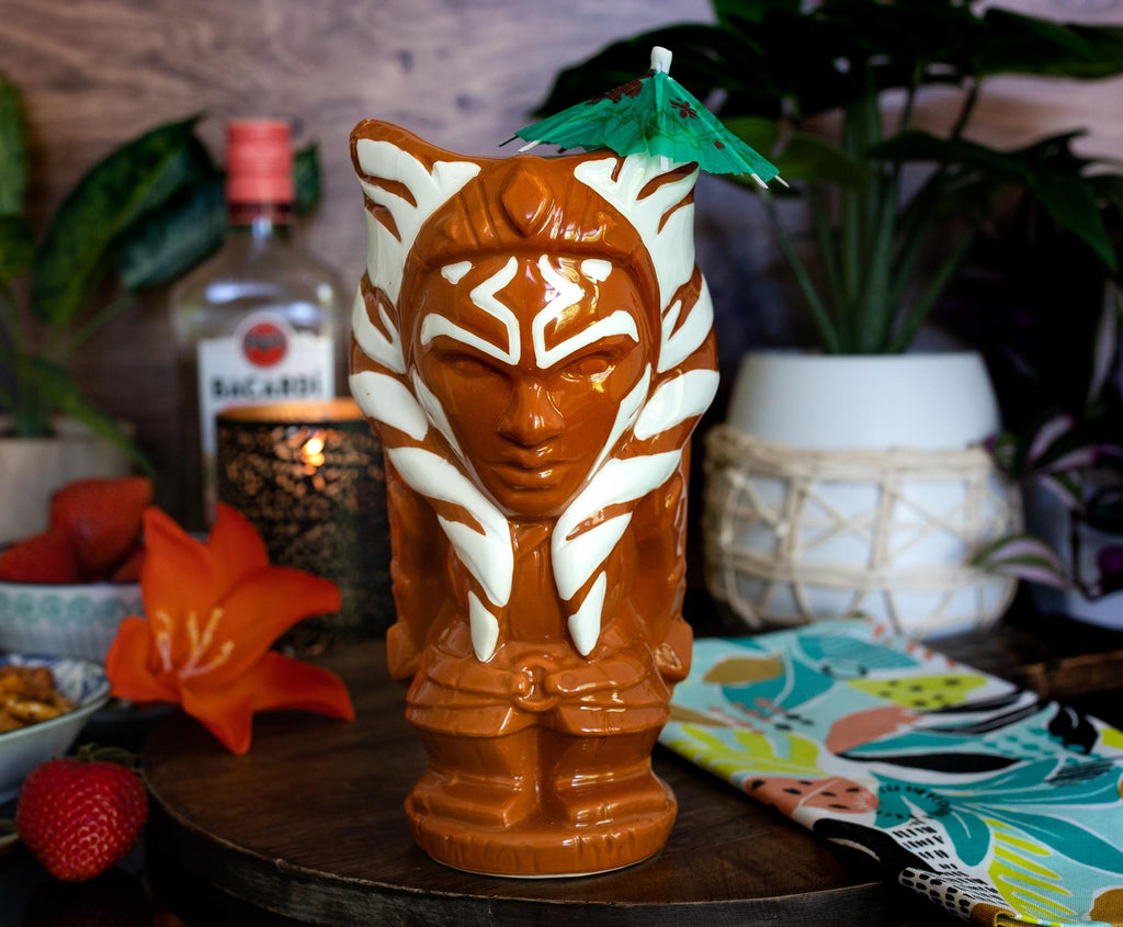 Geeki Tikis Star Wars: The Mandalorian Ahsoka Tano Ceramic Mug | Holds 18 Ounces