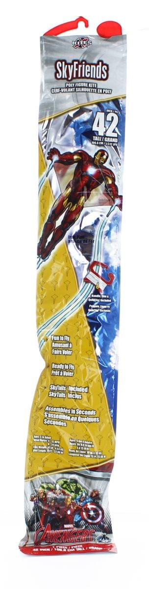 Avengers X-Kites SkyFriends Iron Man 42" Nylon Kite