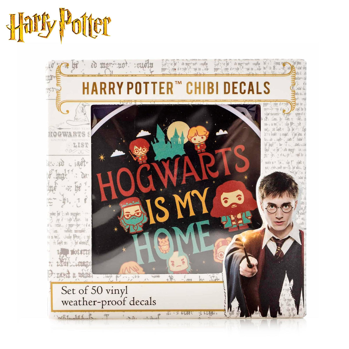 Harry Potter Chibi Vinyl Decal 50-Pack