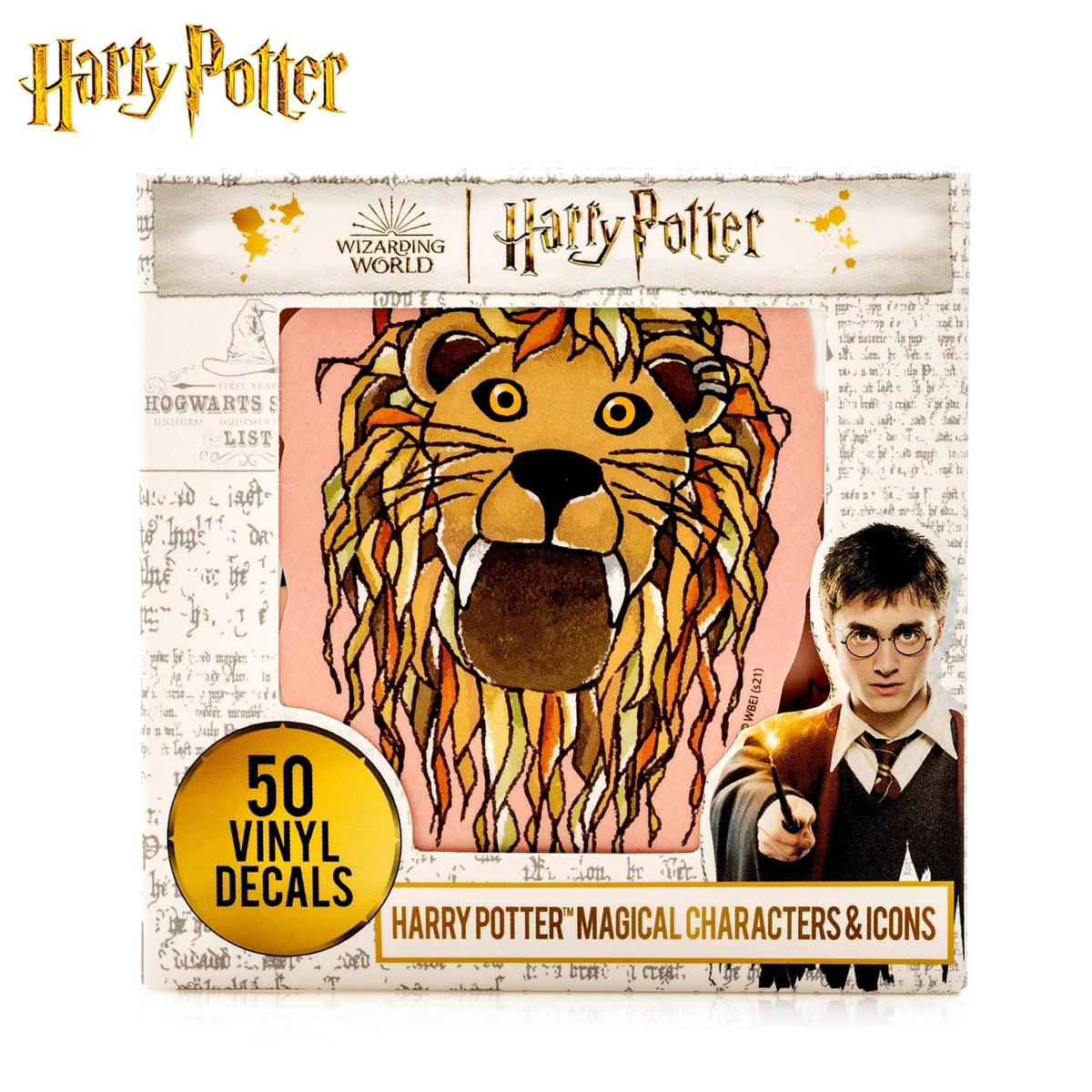 Harry Potter Magical Characters & Icons Vinyl Decal 50-Pack