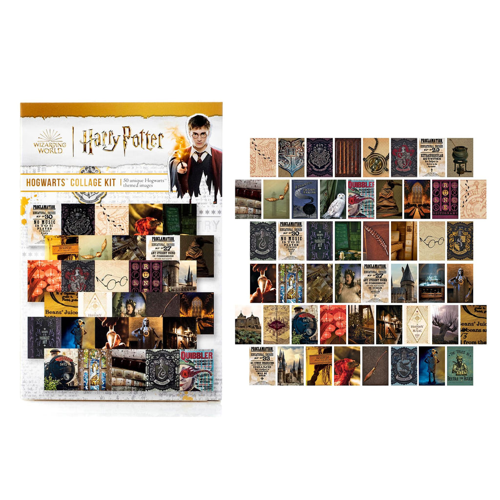Harry Potter Hogwarts 4 x 6 Inch Wall Collage Kit | 50 Prints