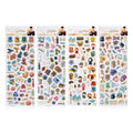 Harry Potter Watercolor Puffy Sticker Sheets | 4-Pack