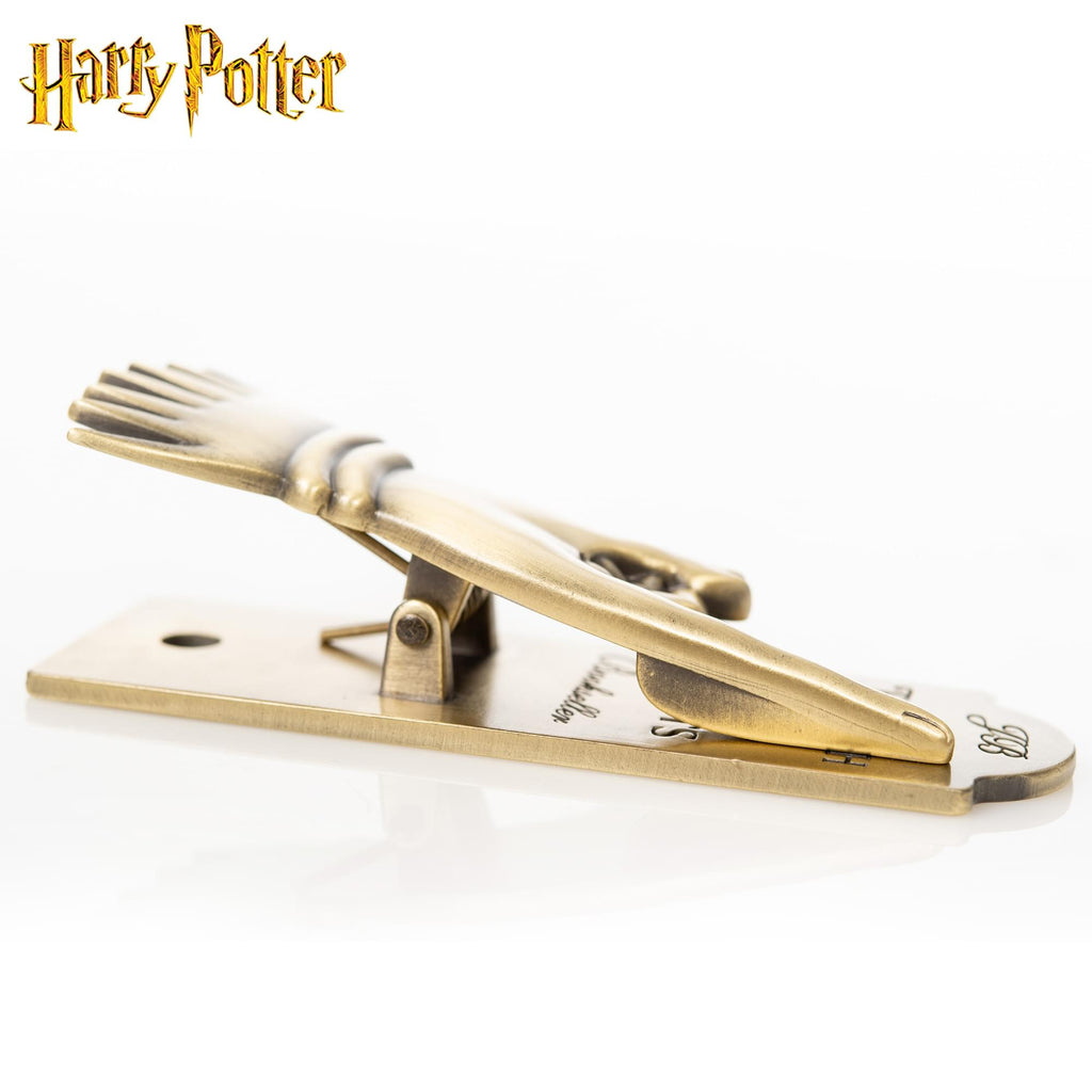 Harry Potter Flourish & Blotts Metal Hand Book Clip