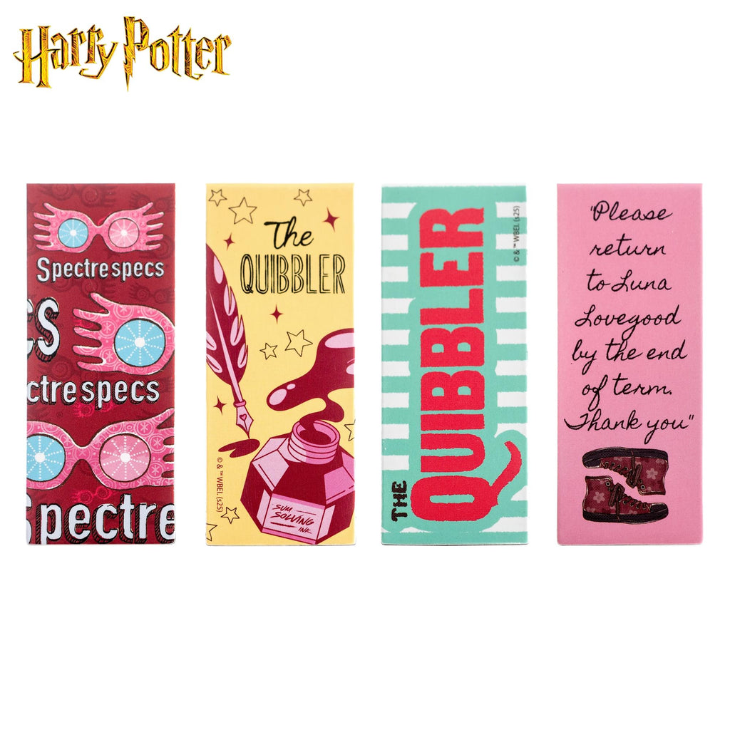 Harry Potter The Quibbler Magnetic Bookmark Set Of 4