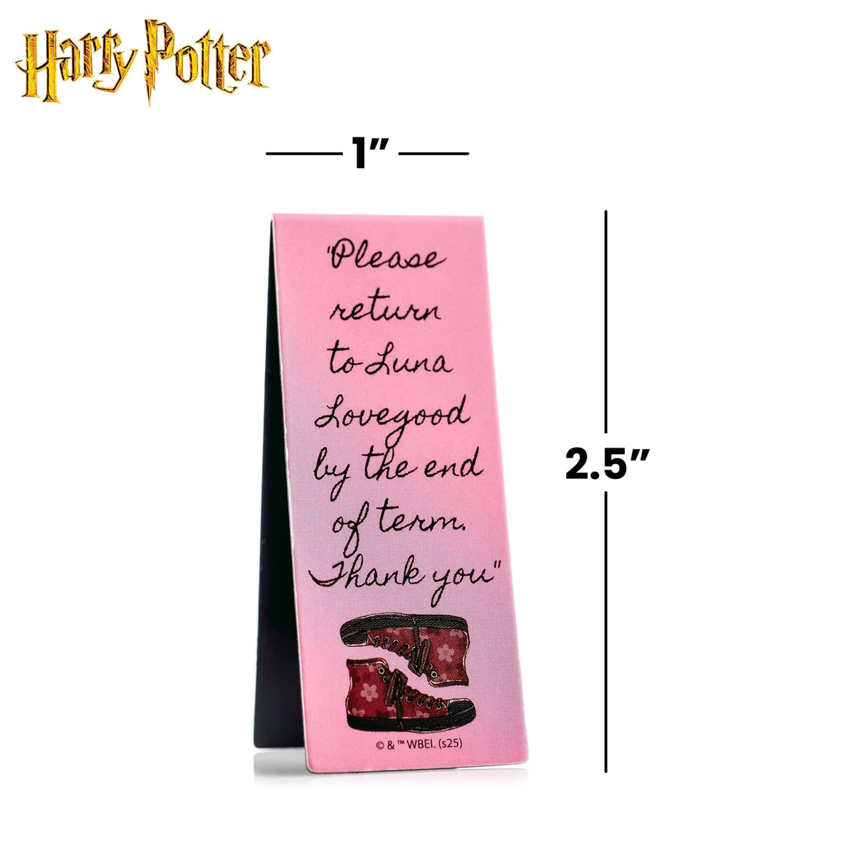 Harry Potter The Quibbler Magnetic Bookmark Set Of 4