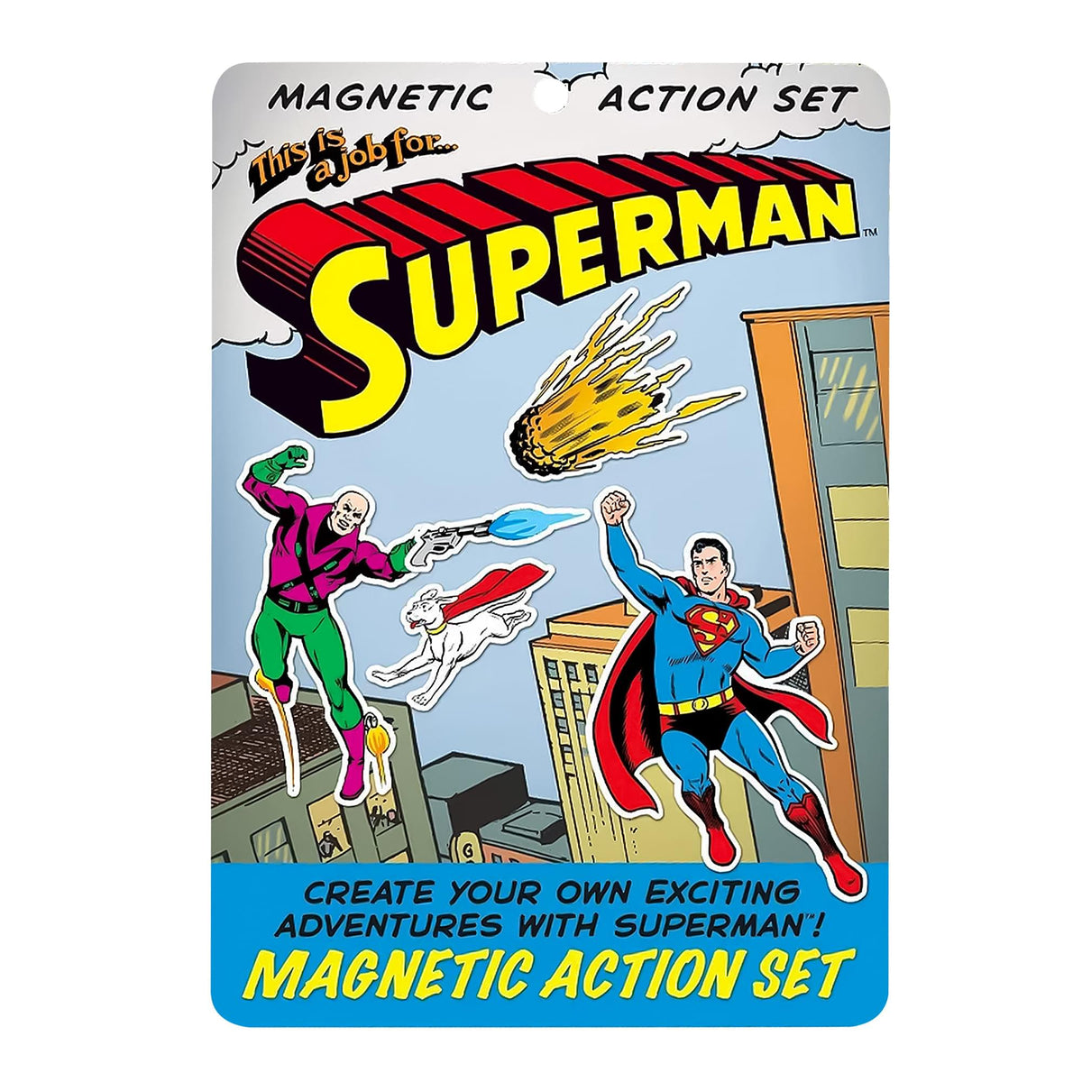 Superman Magnetic Action Set, 2 Sheets