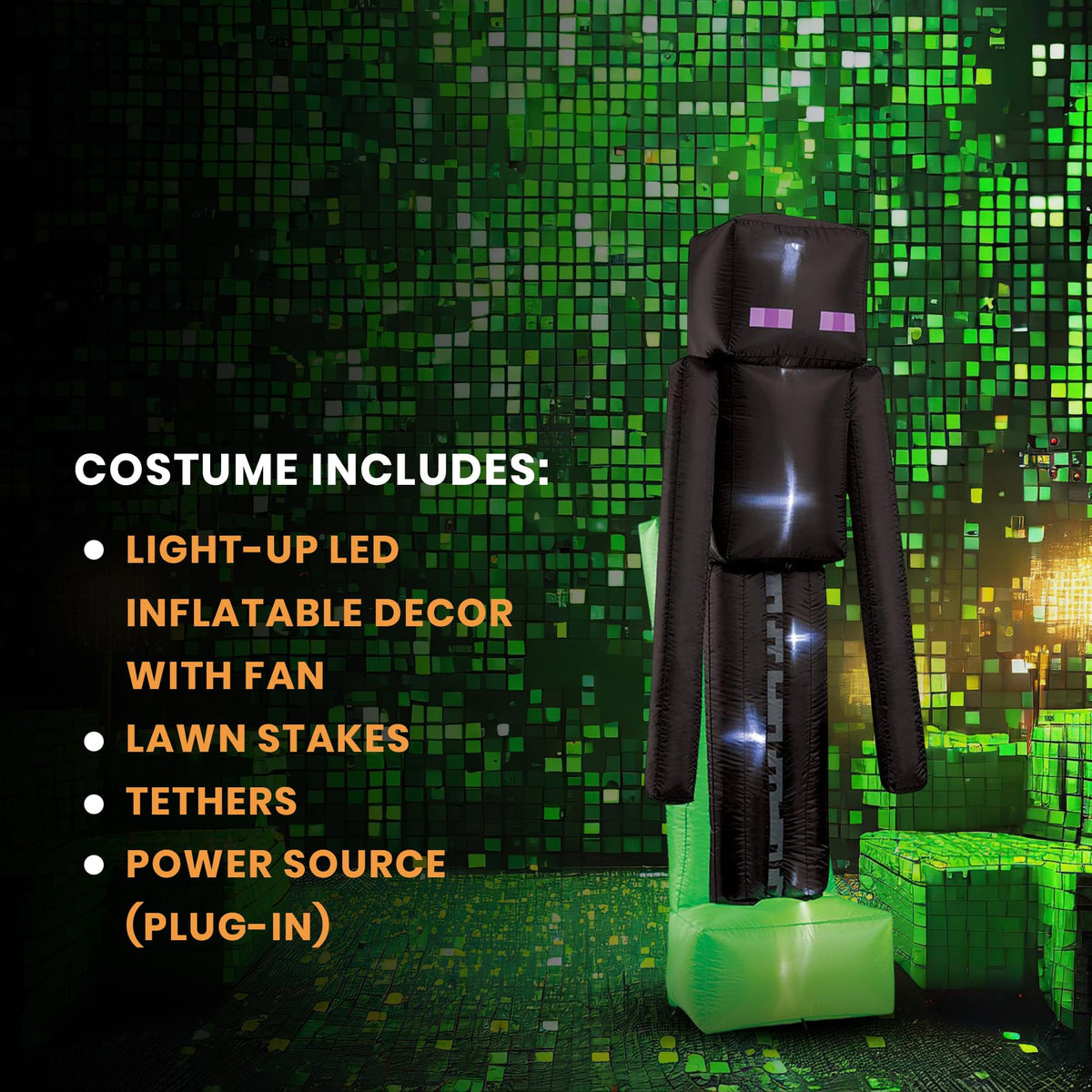 Minecraft Enderman 8.5-Foot Inflatable Home Decor