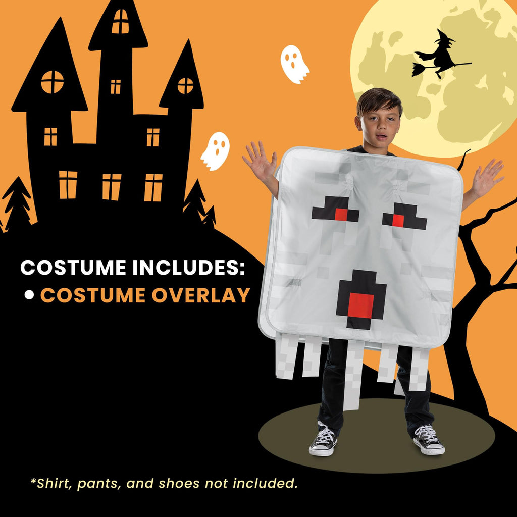 Minecraft Ghast Pop Out Child Costume | Unisize 8+