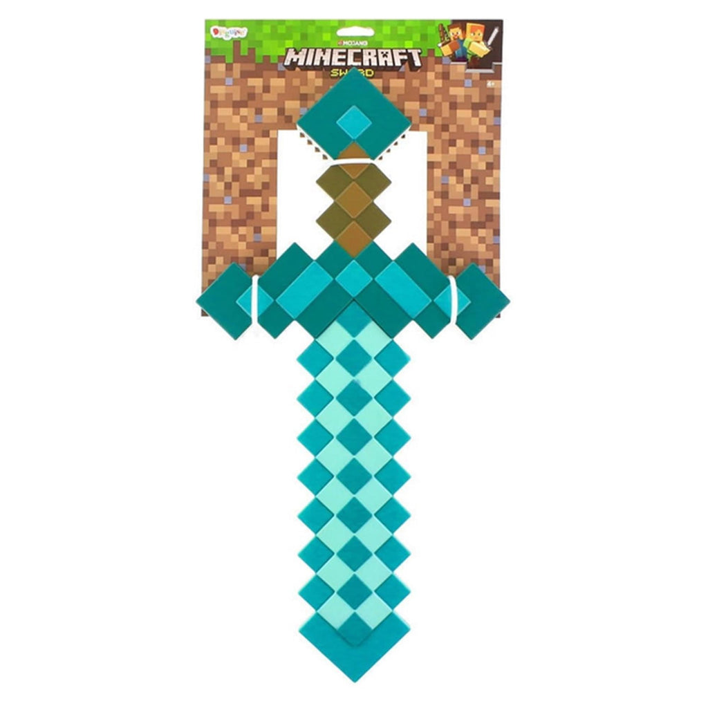 Minecraft 20 inch Plastic Costume Sword for Cosplay or Roleplay