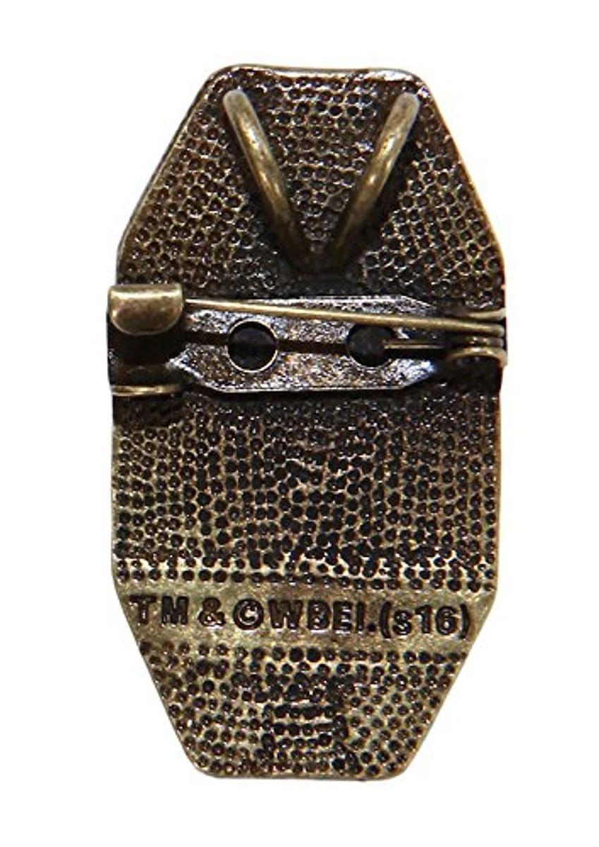 Fantastic Beasts Newt's Monogram Costume Pendant Pin with Chain