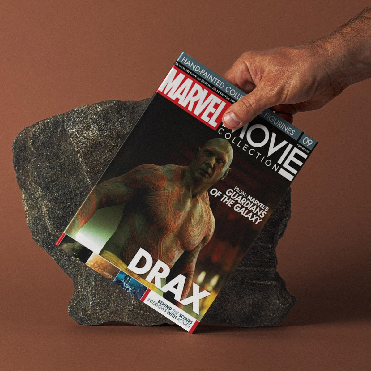 Eaglemoss Marvel Movie Collection Magazine Issue #09 Drax