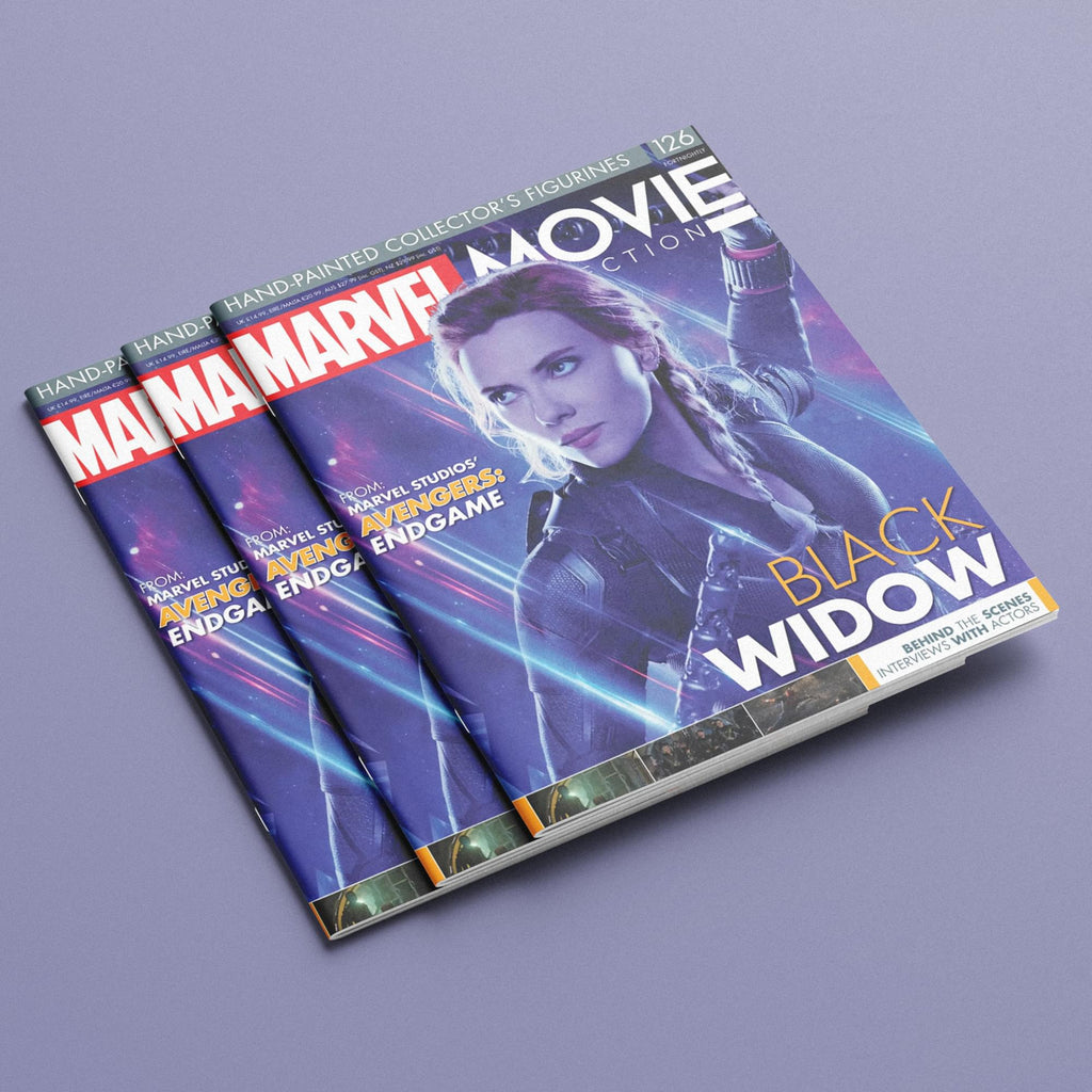 Eaglemoss Marvel Movie Collection Magazine Issue #126 Endgame Black Widow