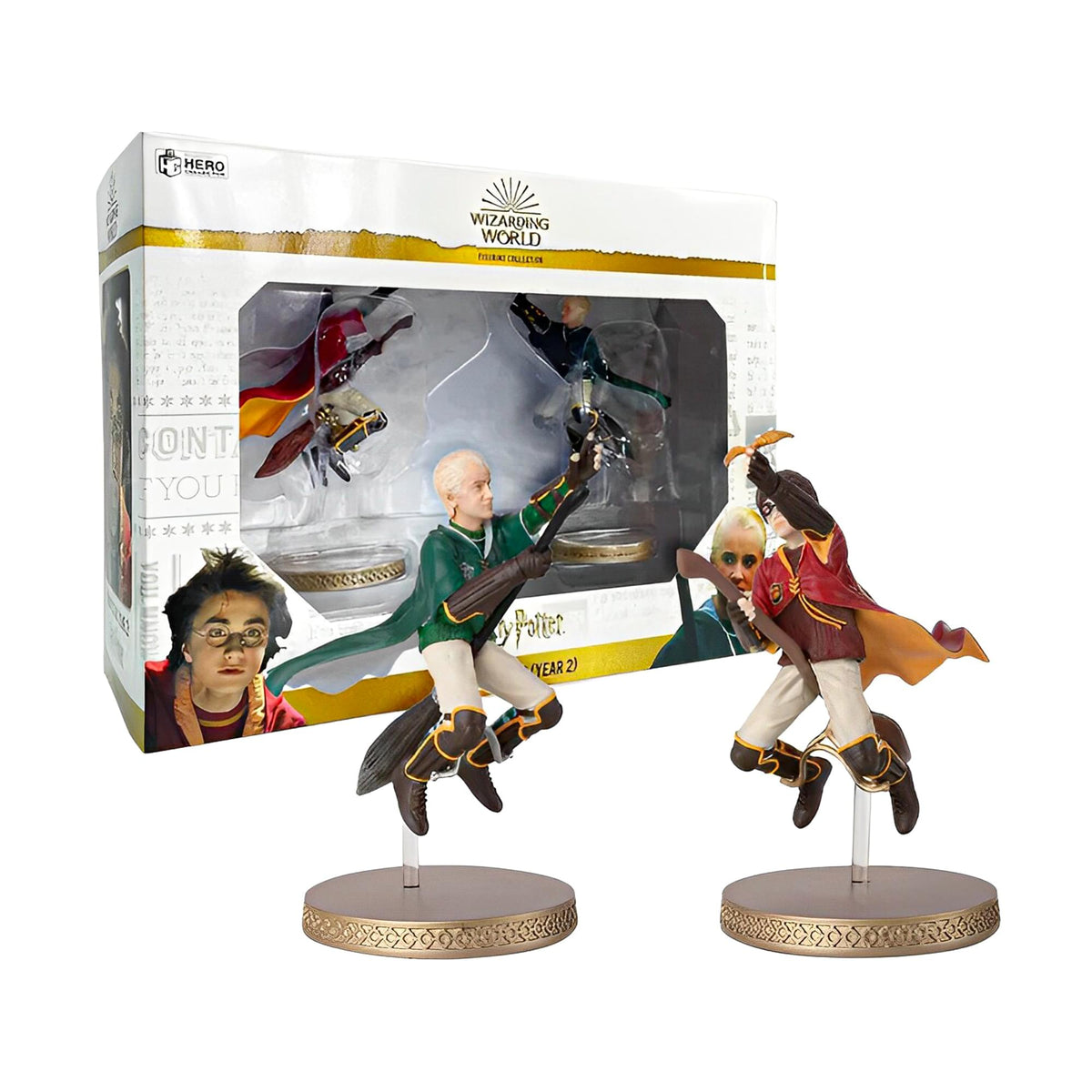 Eaglemoss Harry Potter Wizarding World 1:16 Figure | Sp007 Quidditch Duo