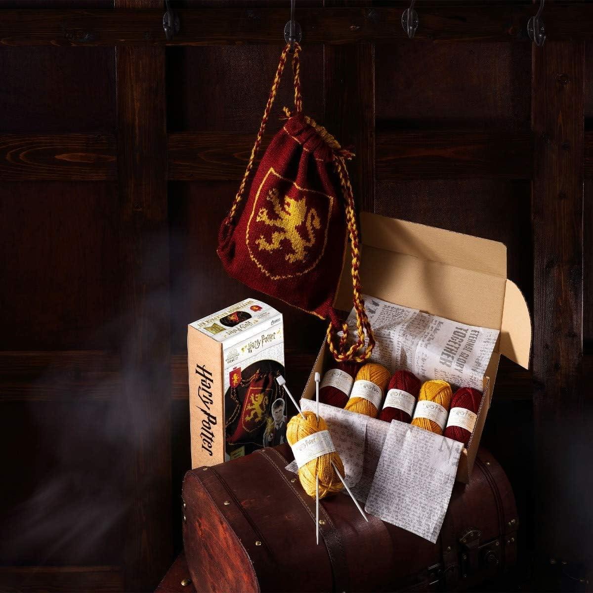 Eaglemoss Harry Potter Knit Craft Set Kit Bags Gryffindor