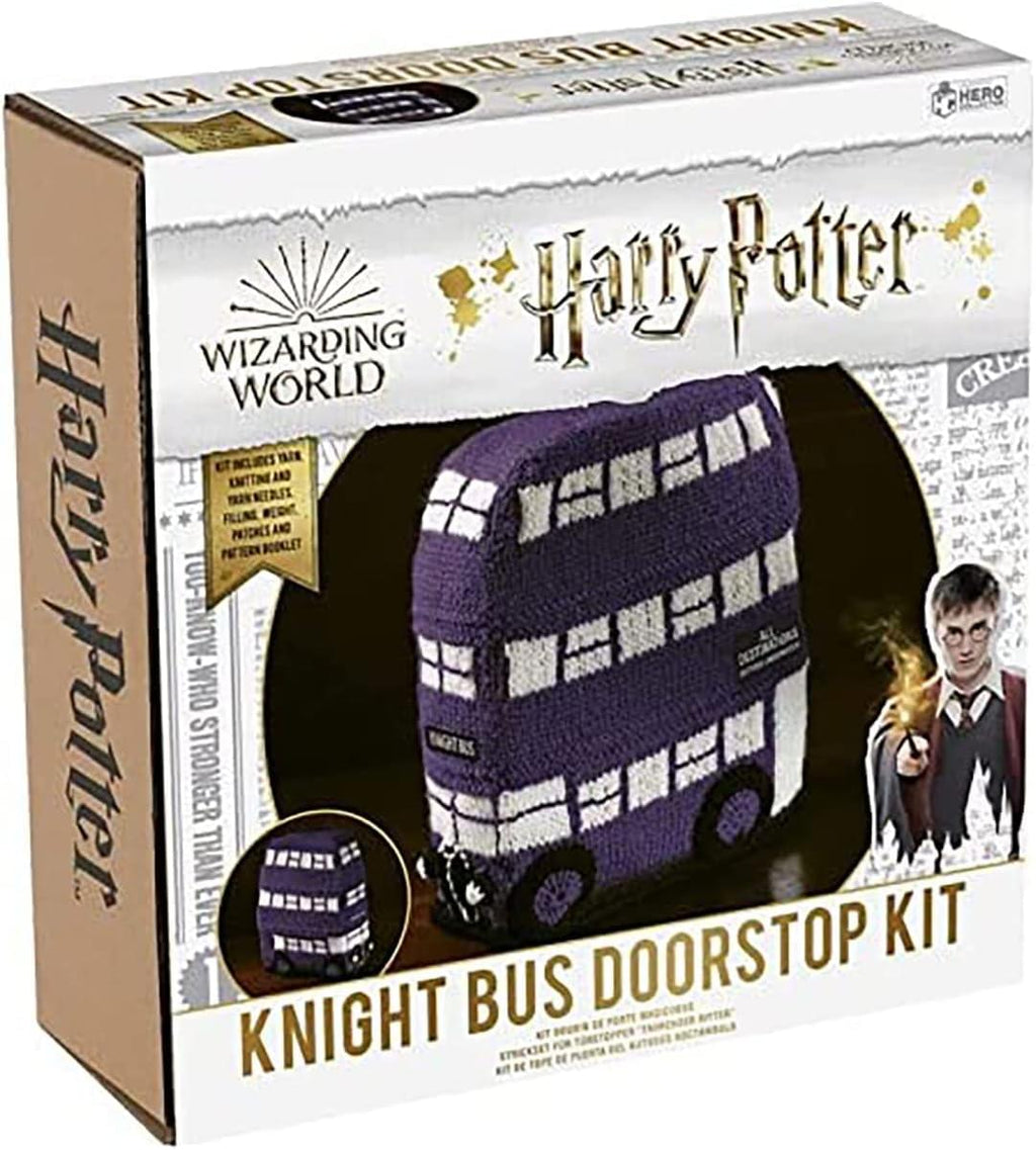 Eaglemoss Harry Potter Knit Craft Set Knight Bus Doorstop Kit