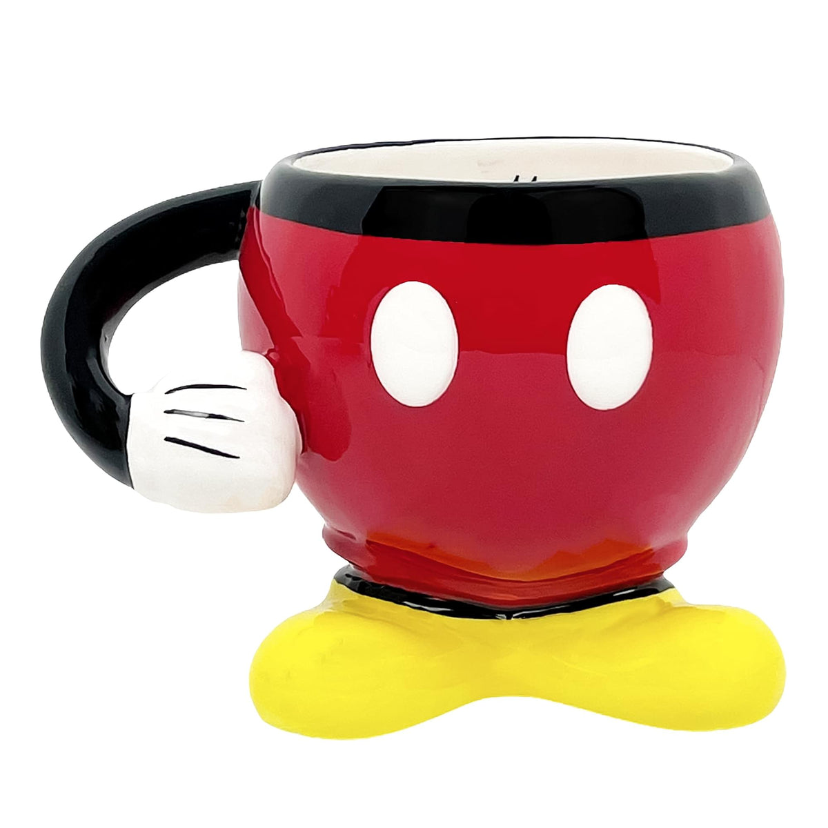 Disney Mickey Mouse Red Molded Mug with Arm