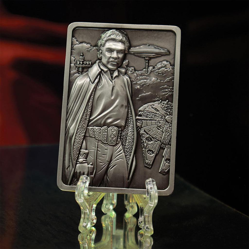 Star Wars Lando Calrissian Limited Edition Embossed Metal Ingot