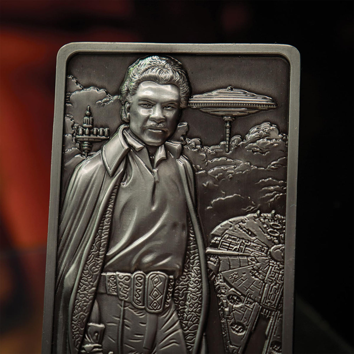 Star Wars Lando Calrissian Limited Edition Embossed Metal Ingot