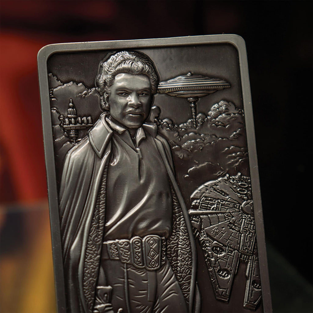 Star Wars Lando Calrissian Limited Edition Embossed Metal Ingot