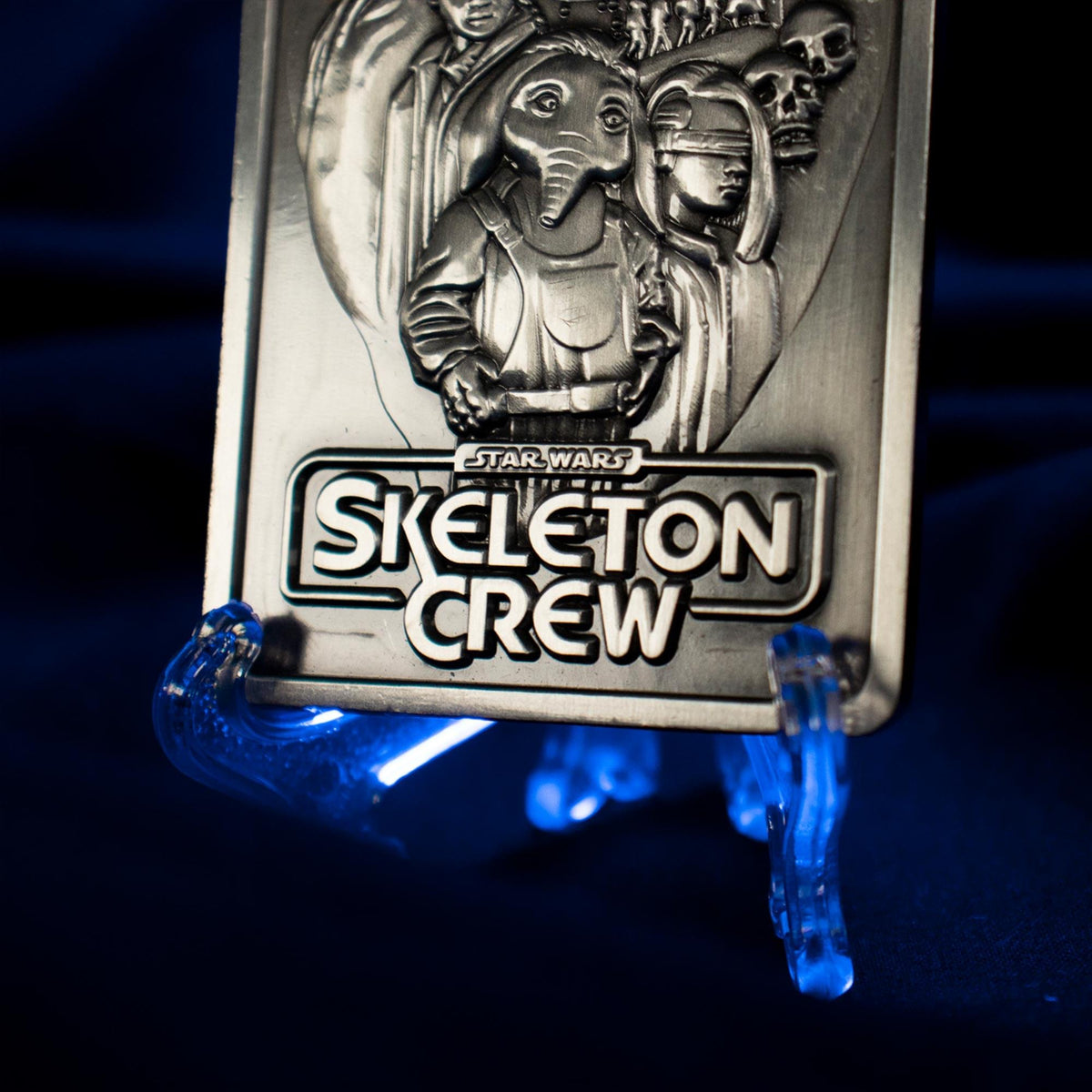 Star Wars: Skeleton Crew Limited Edition Embossed Double-Sided Metal Ingot