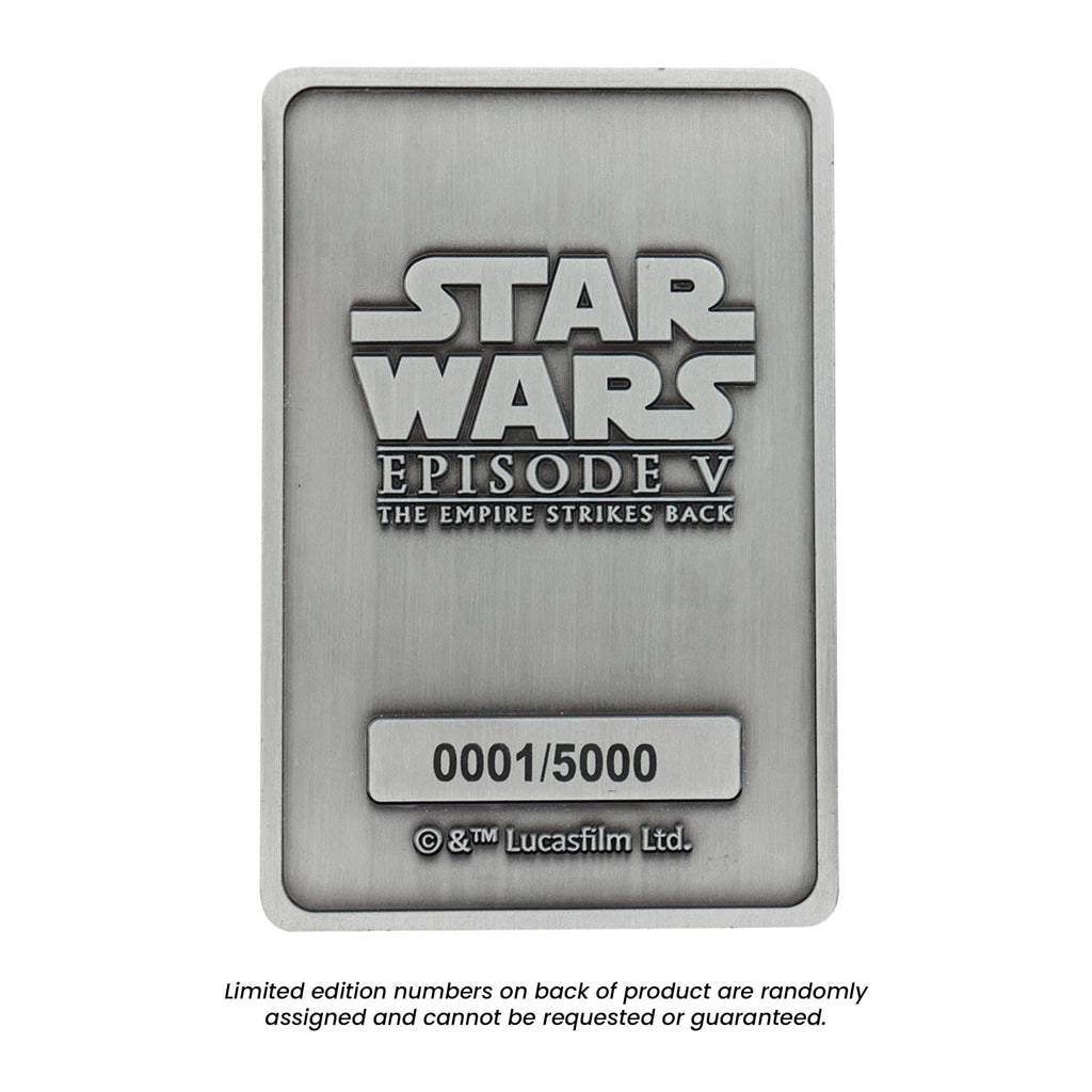 Star Wars: The Empire Strikes Back Luke and Vader Limited Edition Metal Ingot
