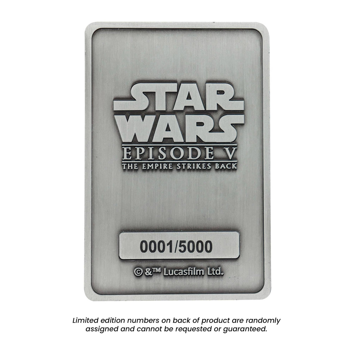 Star Wars: The Empire Strikes Back Luke and Vader Limited Edition Metal Ingot