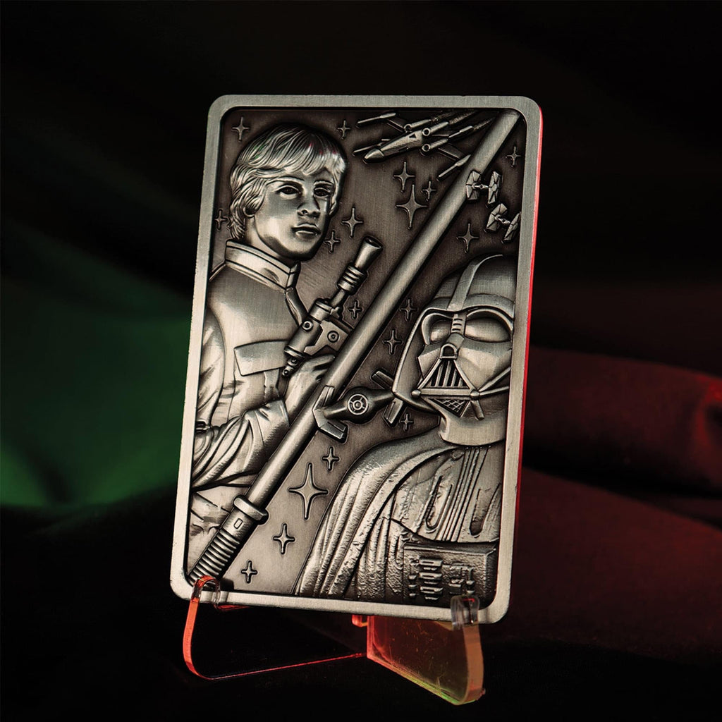 Star Wars: The Empire Strikes Back Luke and Vader Limited Edition Metal Ingot