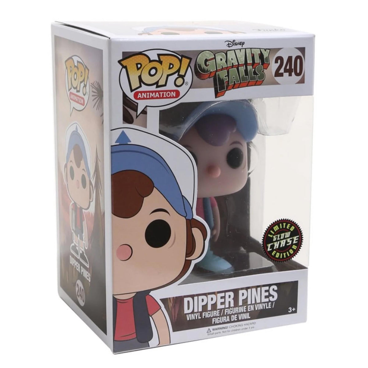 Disney Gravity Falls Funko POP | Dipper Pines Limited Edition Glow-In-The-Dark Chase