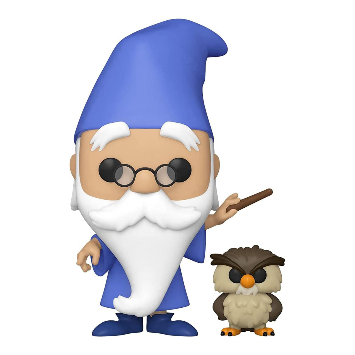 Disney The Sword in the Stone Funko POP Vinyl Figure | Merlin w/ Archimedes