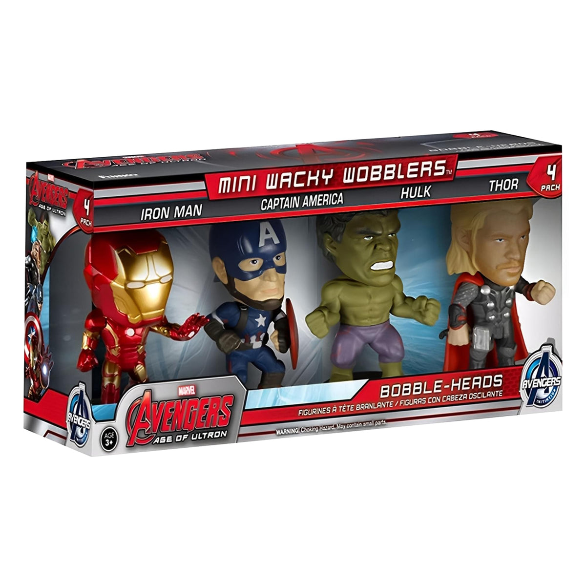 Marvel's Avengers Age of Ultron Mini Wacky Wobbler 4-Pack