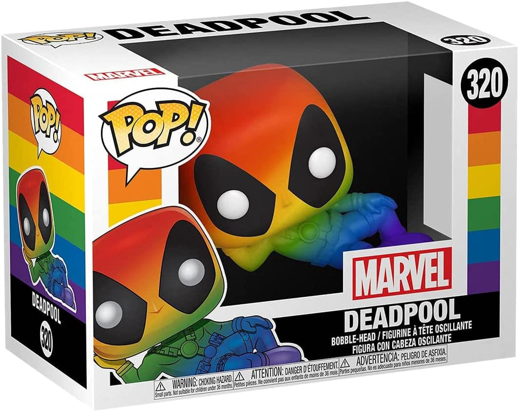Marvel Funko POP Vinyl Figure | Pride Deadpool