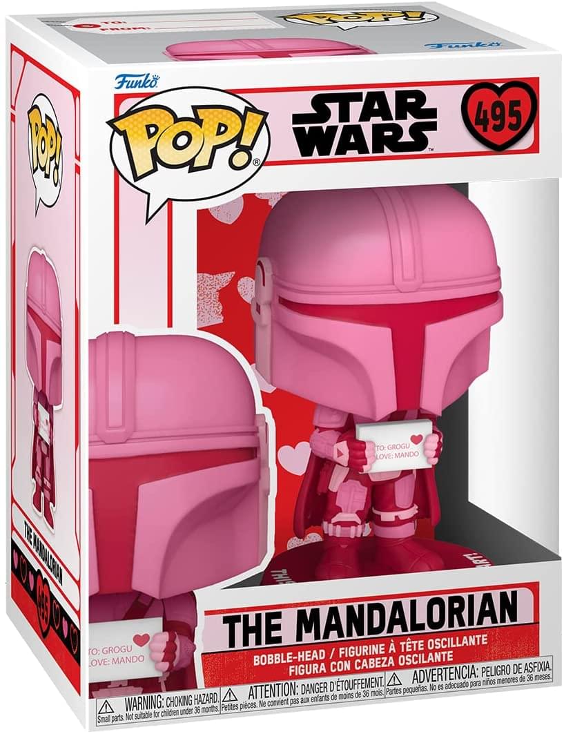Star Wars Funko POP Vinyl Figure | Valentines Mandalorian