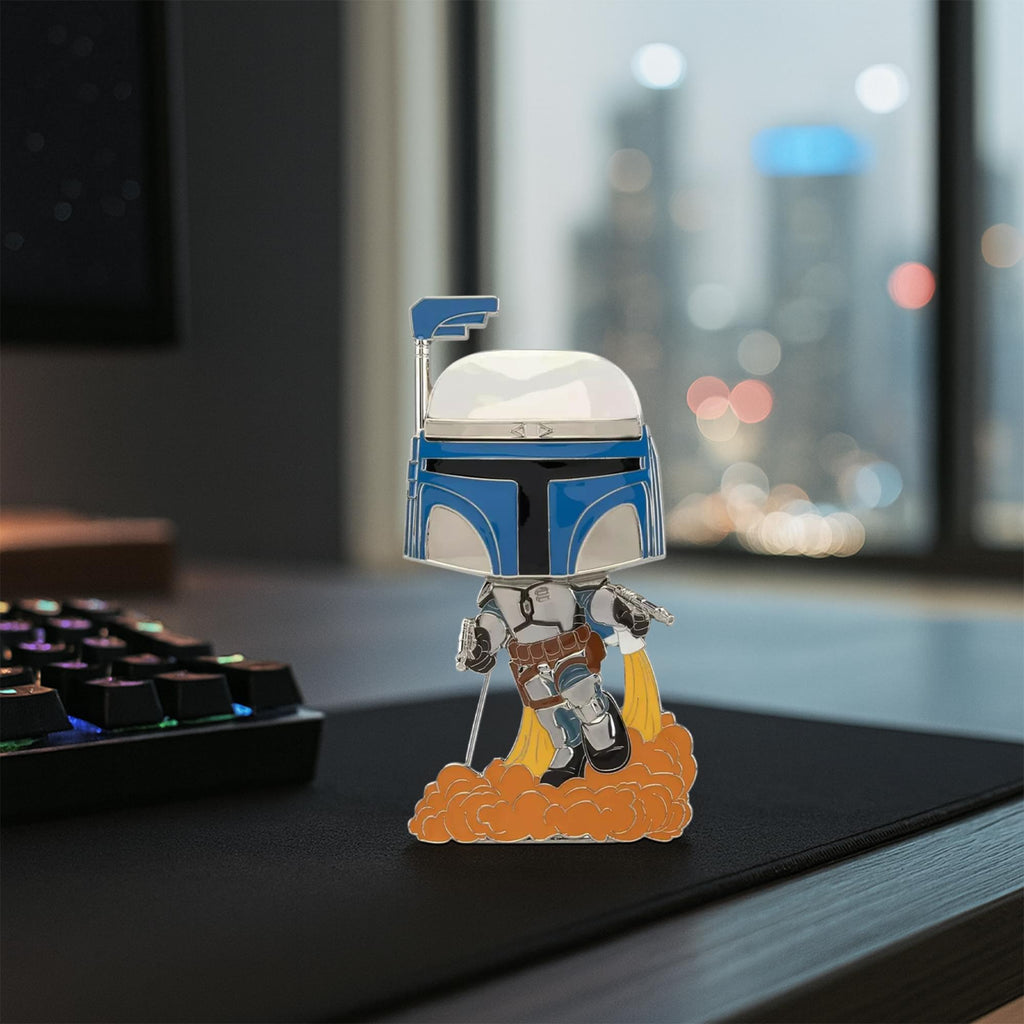 Star Wars 3 inch Funko POP Pin | Jango Fett