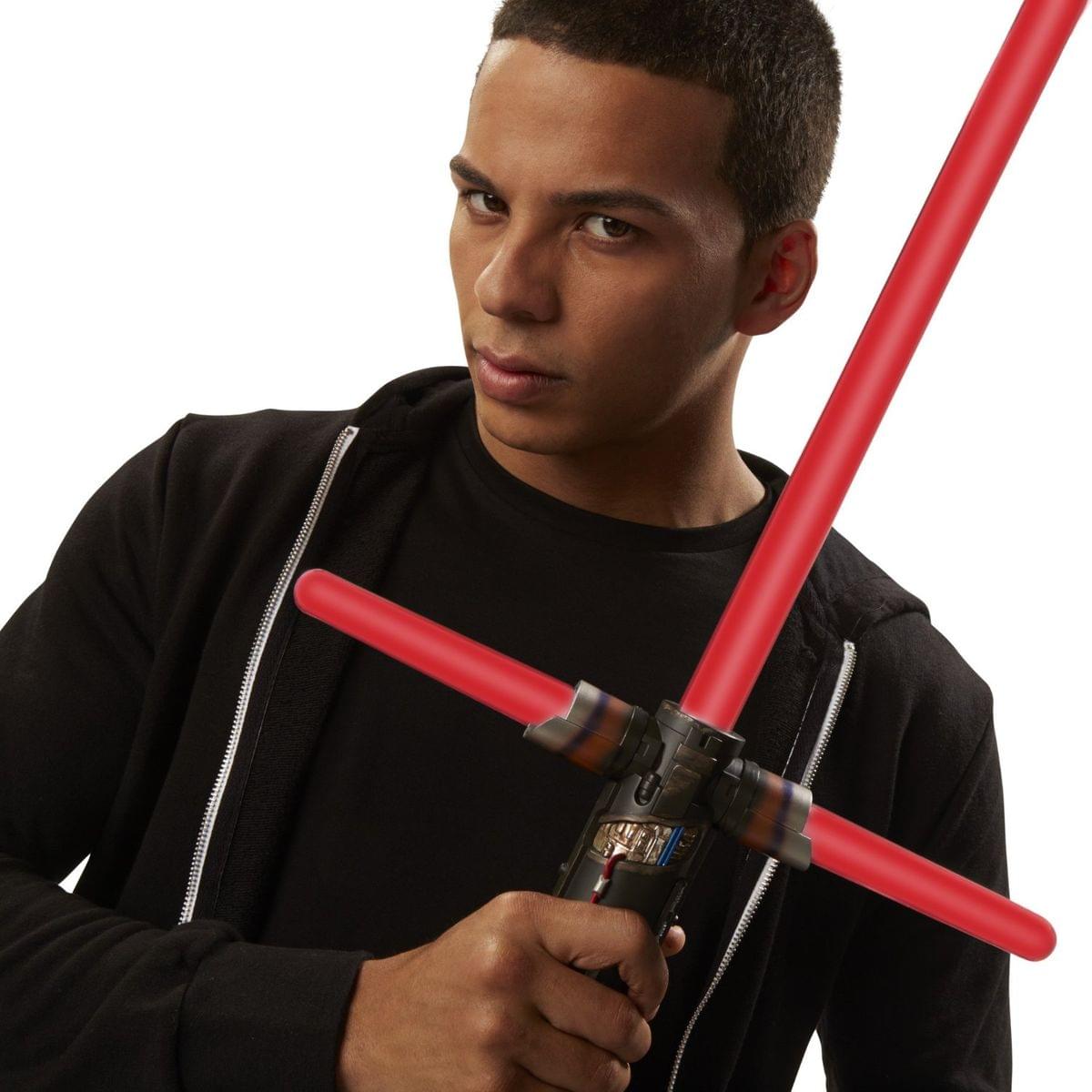 Star Wars The Force Awakens The Black Series Kylo Ren FX Force Deluxe Lightsaber