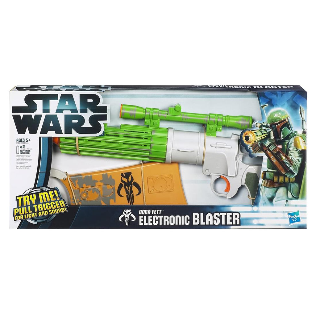 Star Wars Boba Fett Electronic Costume Prop Blaster