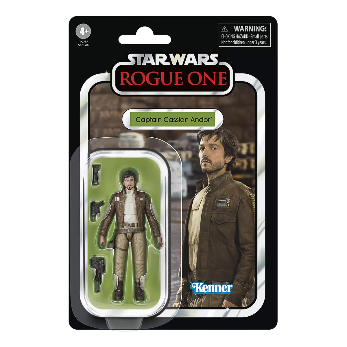 Star Wars Vintage Collection 3.75 Inch Action Figure | Captain Cassian Andor